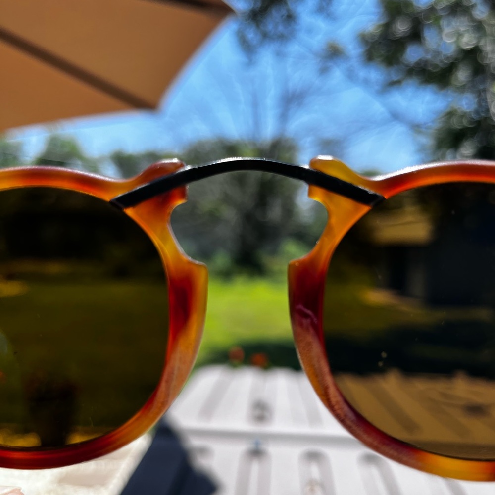 Vintage Giorgio Omani sunglasses with GA stamp in the lens